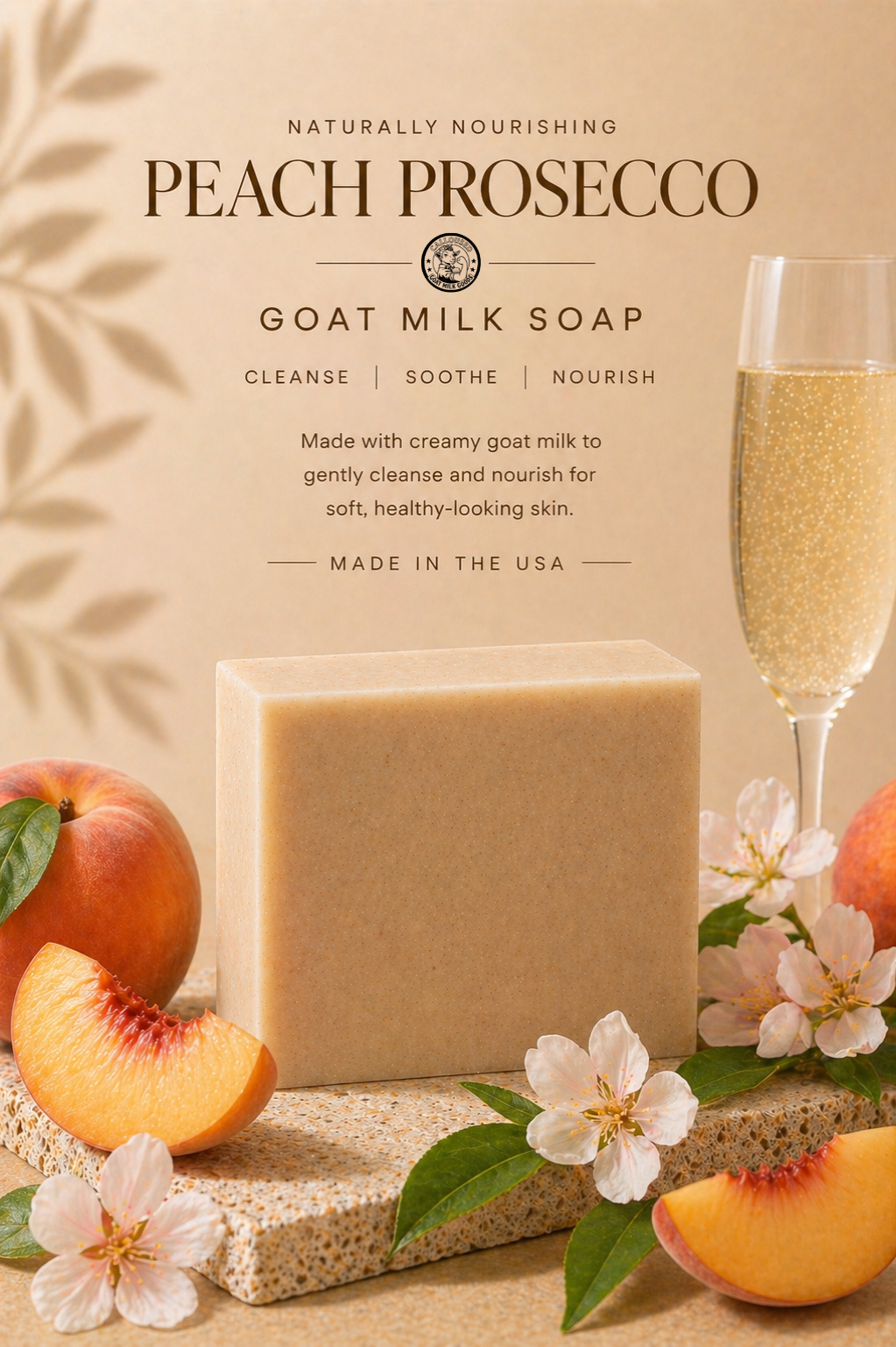 Peach Presseco | Bar Soap